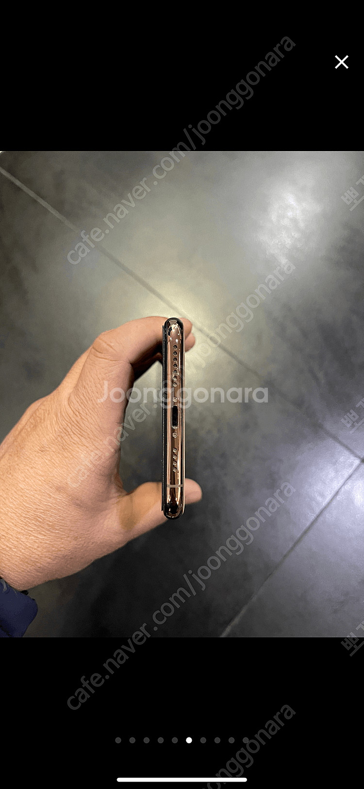 아이폰 xs max 512gb 로즈골드 판매합니다--5