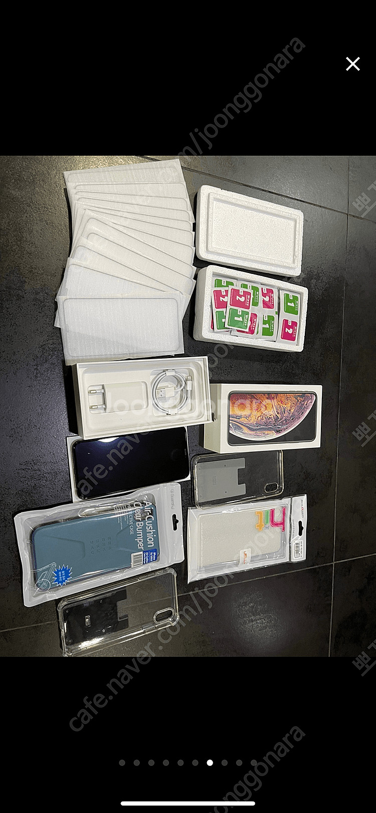 아이폰 xs max 512gb 로즈골드 판매합니다--6