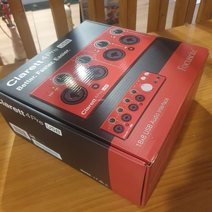 포커스라이트 오디오인터페이스 Clarett 4Pre USB