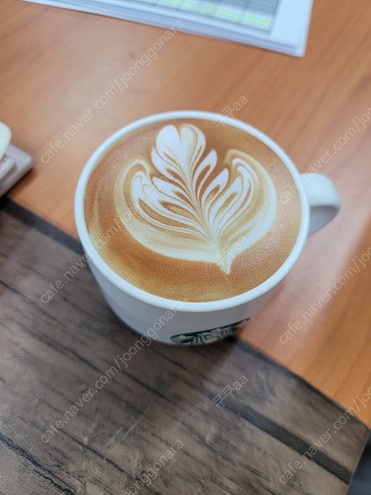 스타벅스 라떼아트 버즈 케이스 이미지