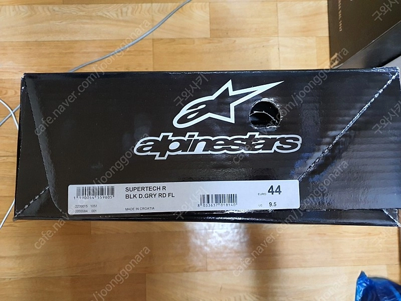 알파인스타 한정판 슈퍼테크알 슈퍼텍알 매버릭 부츠 SUPERTECH R 44사이즈 이미지