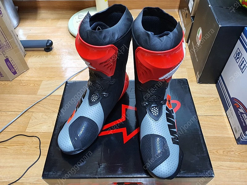 알파인스타 한정판 슈퍼테크알 슈퍼텍알 매버릭 부츠 SUPERTECH R 44사이즈 이미지
