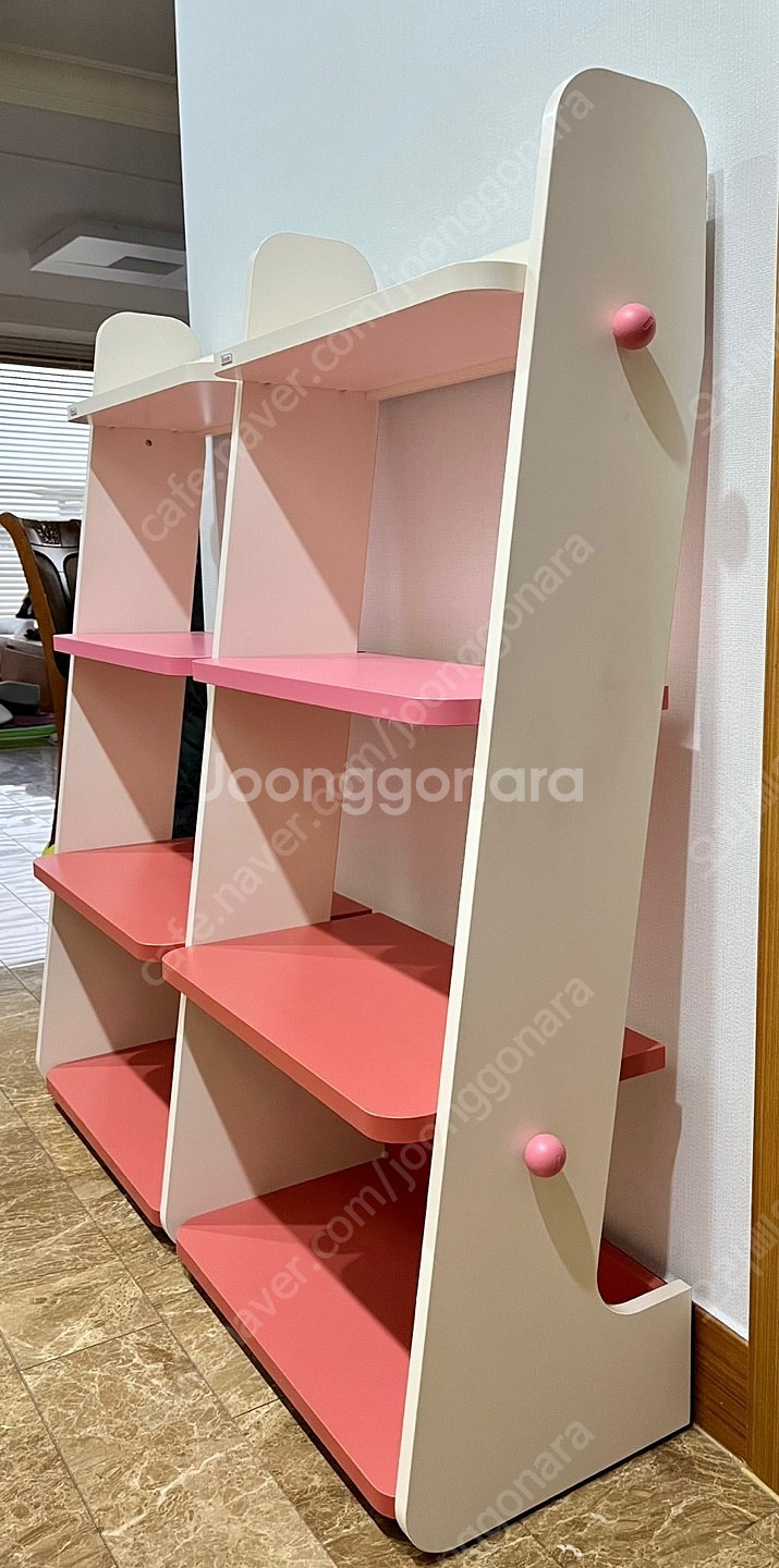 일룸 팅클팝 / 600폭 4단 책장 /수납장--1