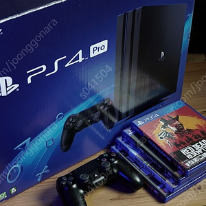 PS4 PRO 1TB 7017B 제트블랙 1(원가 절감 전 레어 모델) 한국정발 플레이스테이션4 PRO