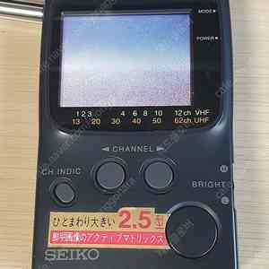 SEIK0 LVD212 휴대용 TV 판매합니다.
