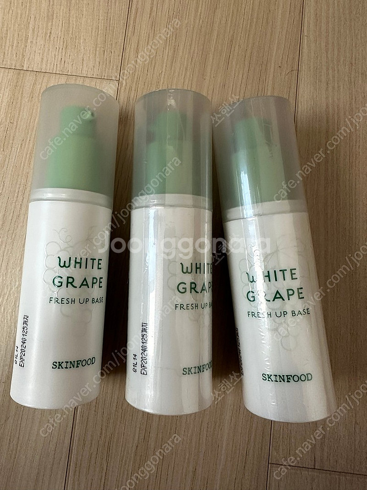 스킨푸드 청포도 베이스 02호 미개봉 3개 일괄1.5--0