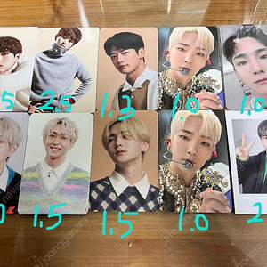 샤이니 키 기범 민호 온유 포카 양도 (시그 크리스마스 포토팩 생파 팬싸 특전 미공포)