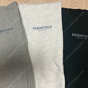 [L]fog essentials 피오갓 에센셜 스웻팬츠 더코어콜렉션 라지