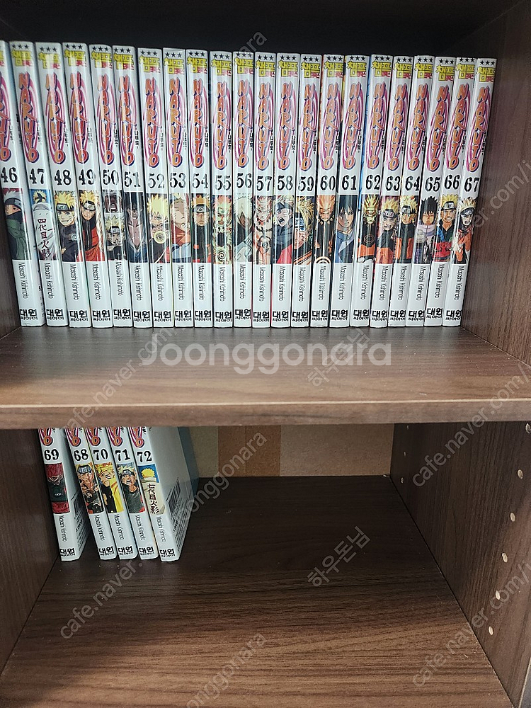 나루토 만화책 전권 판매--1