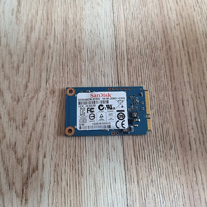 샌디스크 SSD SDSA5DK-016G 16GB MSATA 노트북용 팝니다