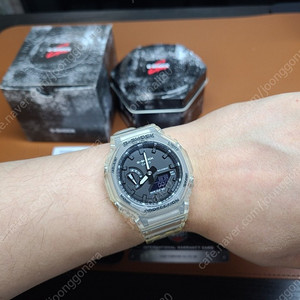 카시오 지샥 G-SHOCK GA-2100SKE 풀세트 판매합니다