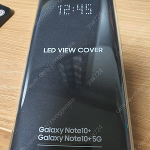 노트10+ LED VLEW COVER 팝니다. 미개봉 상품