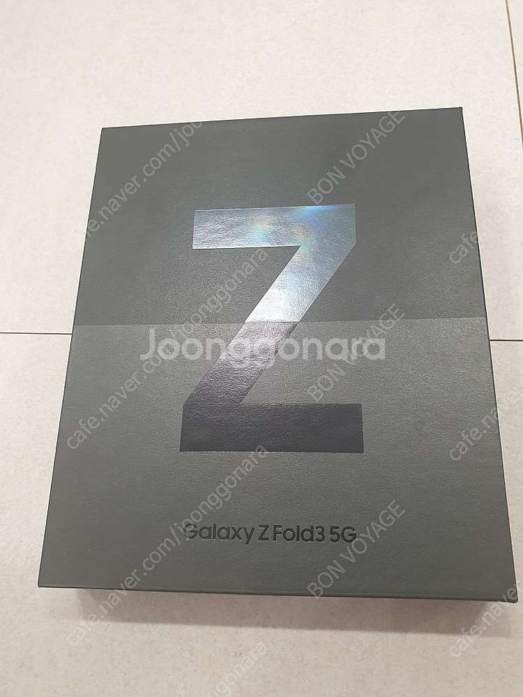 [미사용, 미개통]갤럭시 폴드3 블랙 판매(개인)--1