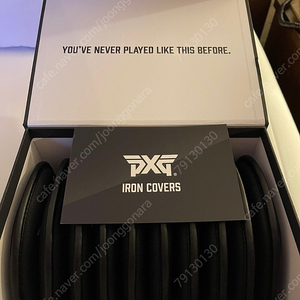 PXG 정품 아이언 커버 팝니다.