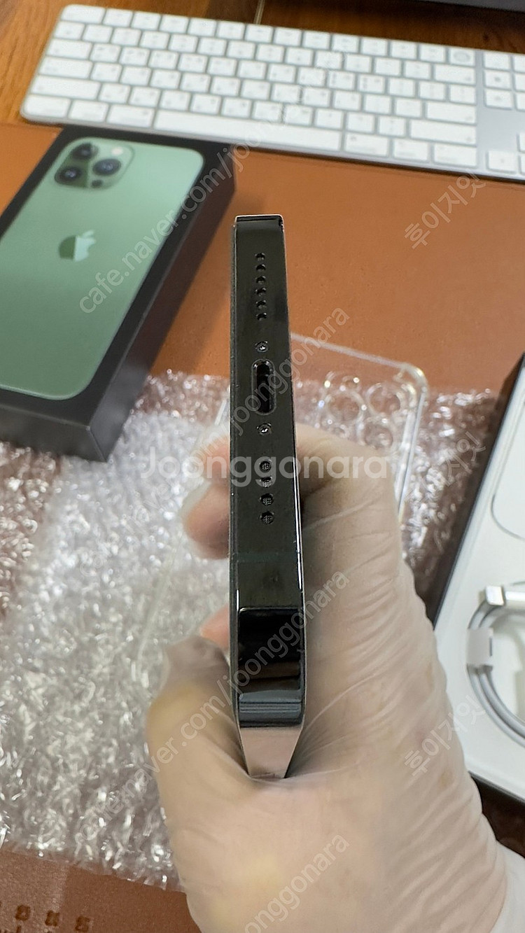 아이폰13 프로맥스 256GB 알파인그린 판매--5