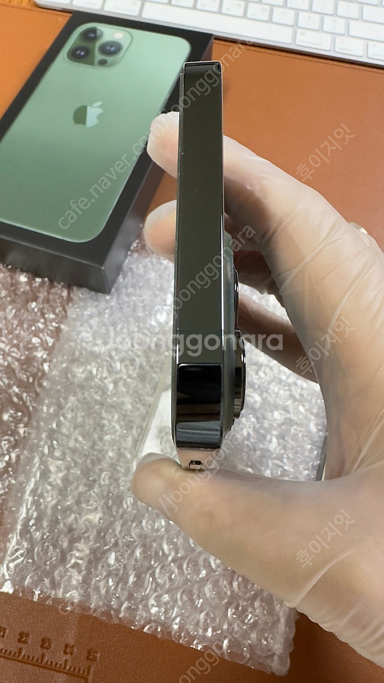아이폰13 프로맥스 256GB 알파인그린 판매--7