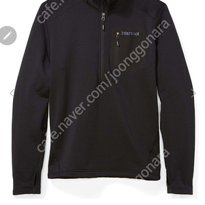 Marmot Olden Polartec 1/2 zip - Men's, Black, Medium 마모트 올든 폴라텍 짚 새상품. 선물용 택포