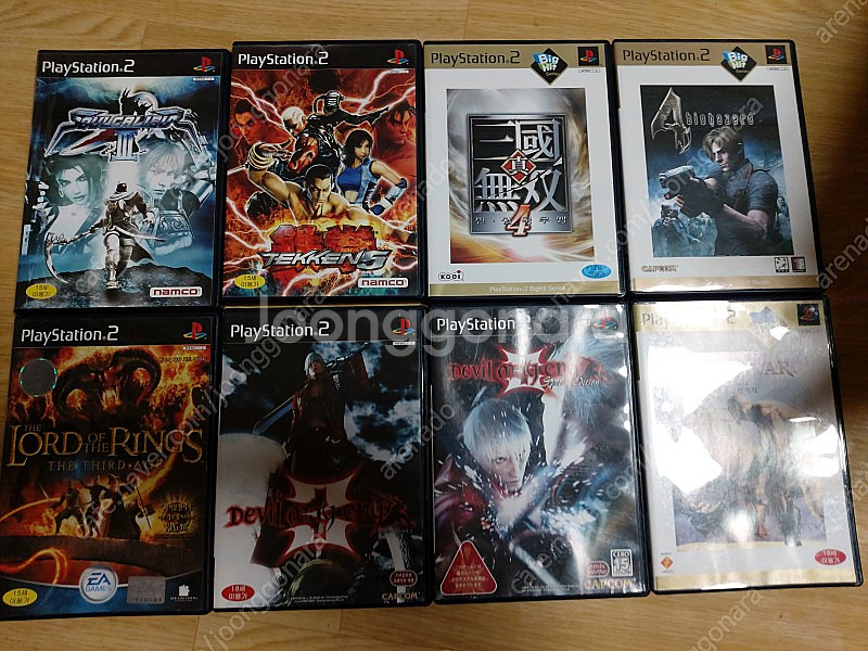 ps2(7만번대, 슬림버전) 및 ps2 소프트웨어 팝니...--4