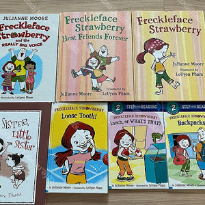 Freckleface strawberry 시리즈 7권 영어그림책 j3,j4