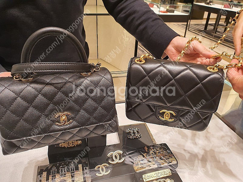 샤넬백 샤넬가방 (빈티지크러쉬백/ 상태좋음 / 센텀신세계구입)--2