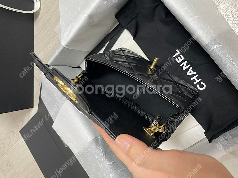 샤넬백 샤넬가방 (빈티지크러쉬백/ 상태좋음 / 센텀신세계구입)--3