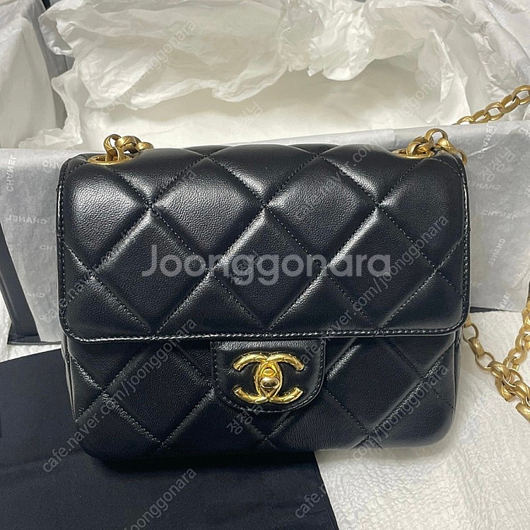 샤넬백 샤넬가방 (빈티지크러쉬백/ 상태좋음 / 센텀신세계구입)--5