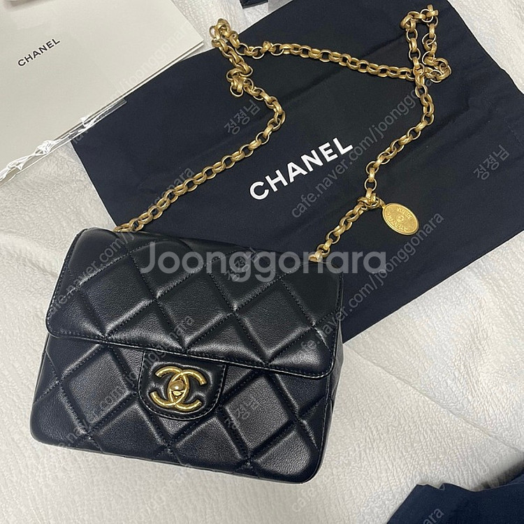 샤넬백 샤넬가방 (빈티지크러쉬백/ 상태좋음 / 센텀신세계구입)--6