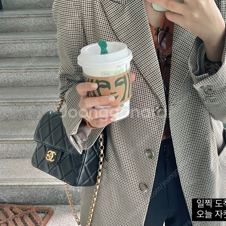 샤넬백 샤넬가방 (빈티지크러쉬백/ 상태좋음 / 센텀신세계구입)--0