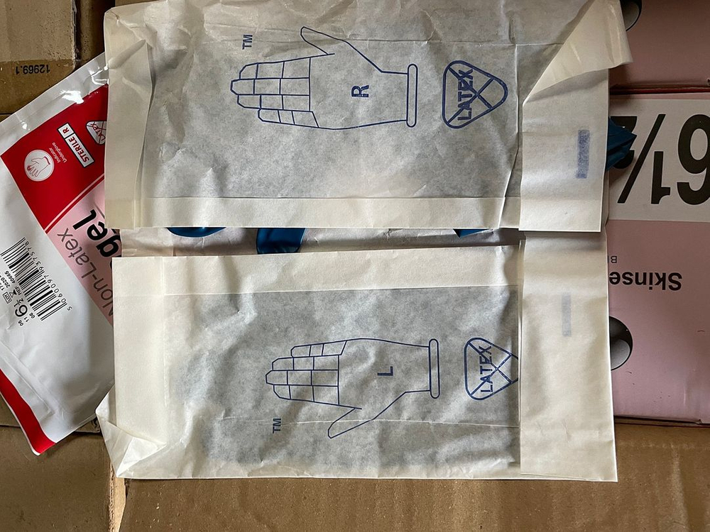 미국산 최고급 라텍스 장갑 non-latex bioge 이미지