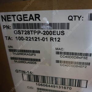 넷기어(NetGear) GS728TPP 200EUS POE+ 24p(미개봉 새제품)