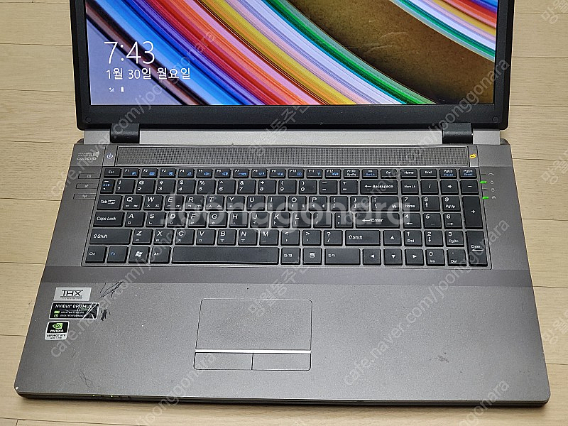 17인치 게이밍노트북 보스몬스터 X73K i7 8GB ...--1