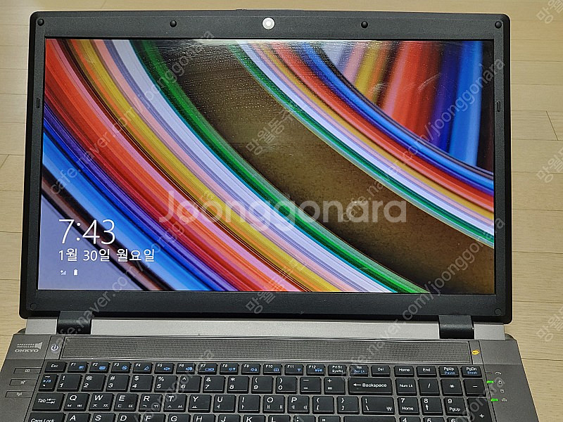 17인치 게이밍노트북 보스몬스터 X73K i7 8GB ...--2