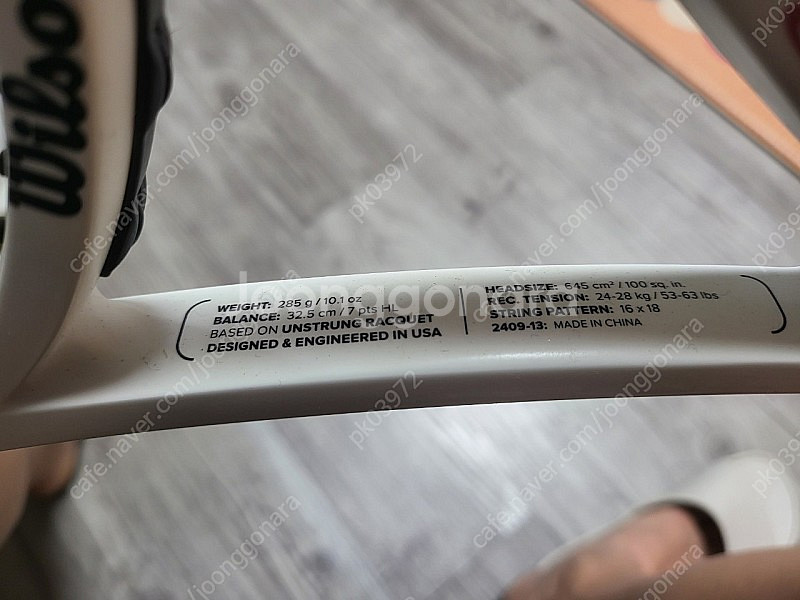 테니스 라켓 윌슨 prostaff 100L--7