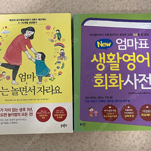 엄마 놀면서 자라요 엄마표 생활영어사전