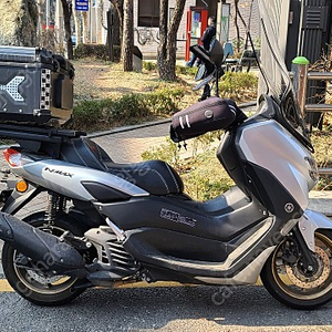 엔맥그 nmax125 2022 3월 6580km 은색 배달풀셋팅