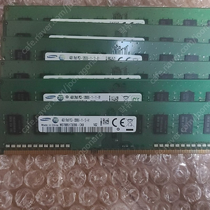 삼성 DDR3 4G 램 12장 일괄 6만 팝니다