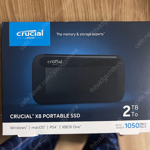 크루셜 crucial x8 2tb 외장ssd