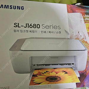 삼성전자 잉크젯 복합기 SL-J1680모델 27000원에 팔아요