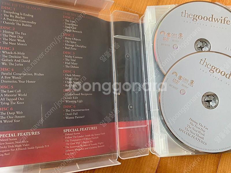 미드 굿와이프 전시즌 dvd 판매--6