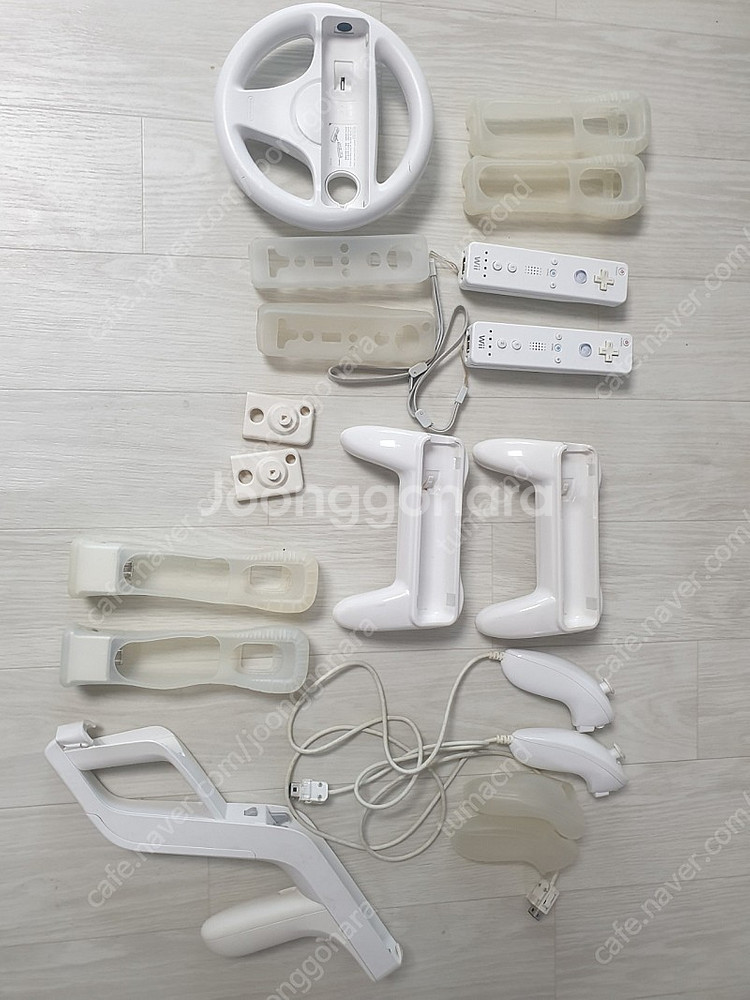 닌텐도 위 풀 세트 8만원 게임CD 6장포함--0