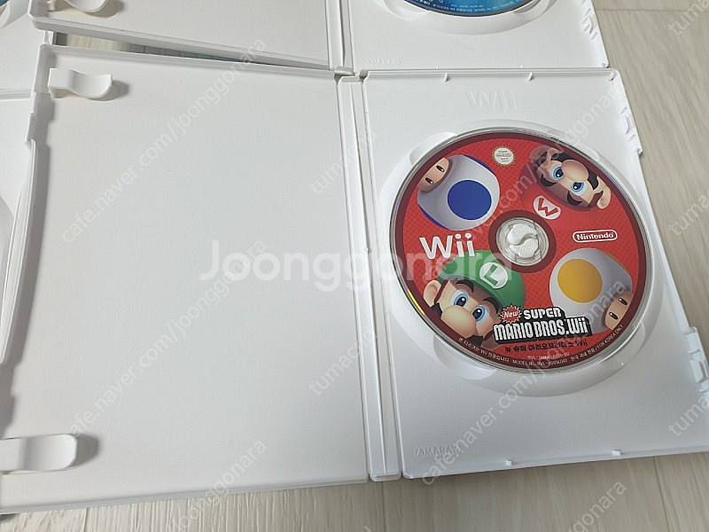닌텐도 위 풀 세트 8만원 게임CD 6장포함--6