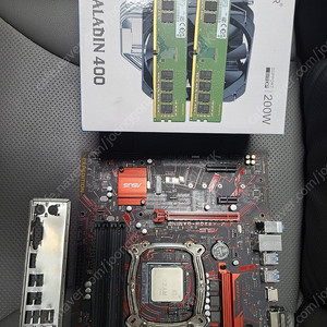 라이젠 5600, EX-A320M GAMING, DDR4 3200 8G*2, 팔라딘 400 일괄판매