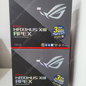 미개봉 ASUS ROG MAXIMUS Xlll APEX 메인보드 팝니다.