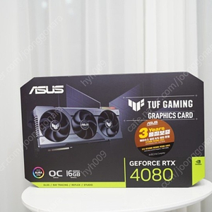 ASUS TUF Gaming 지포스 RTX 4080 O16G OC D6X 16GB
