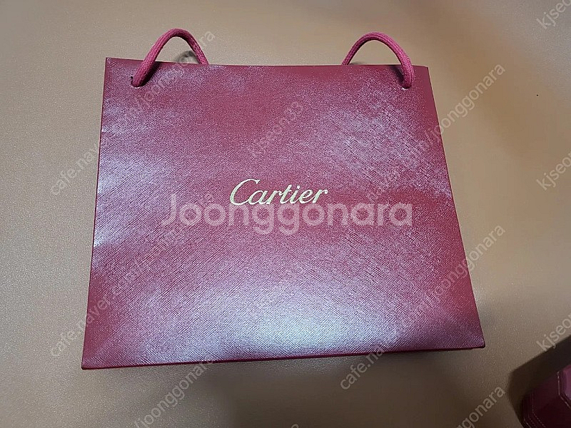 까르띠에 small 러브팔찌다이아 로즈골드--6