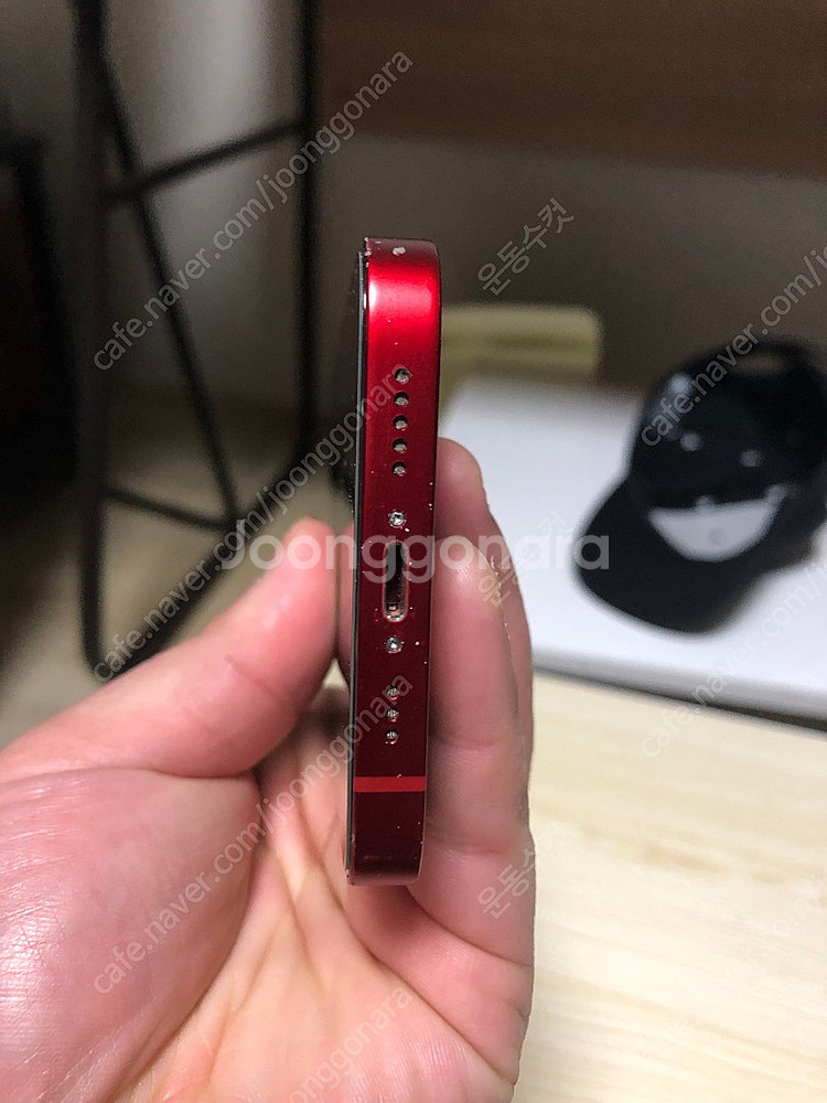 B급 아이폰13 레드 128기가 풀박스--3