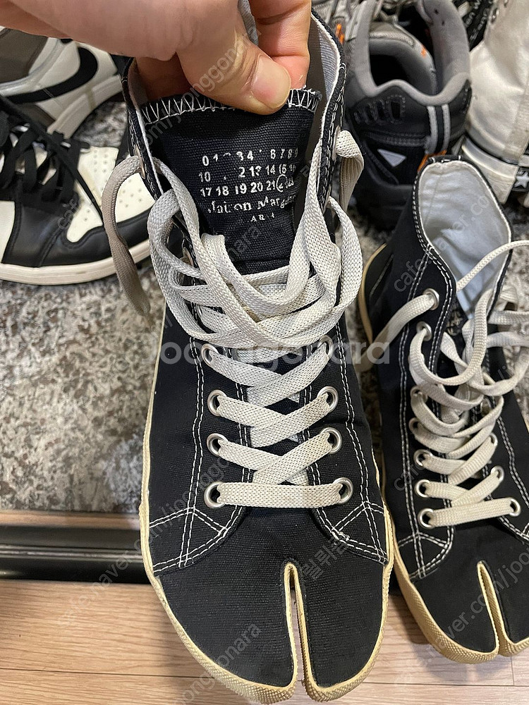 [41] 260-265 메종 마르지엘라 타비 검정 하이--1