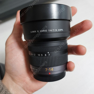 파나소닉 7-14mm f4 렌즈 714 광각