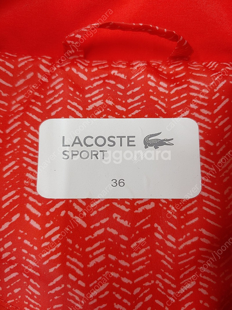 (정품) 라코스테 경량 패딩 베스트 / 패딩조끼--6