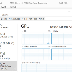 라이젠5 2600 + GTX 1660 컴퓨터 본체 팝니다.